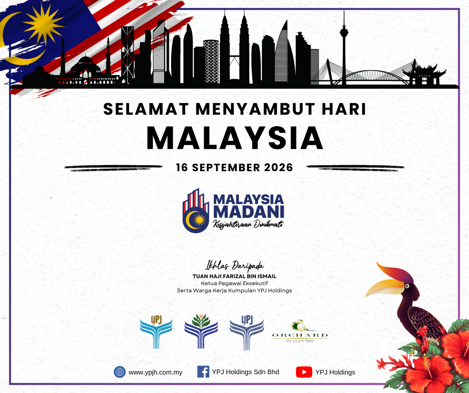 SELAMAT MENYAMBUT HARI MALAYSIA